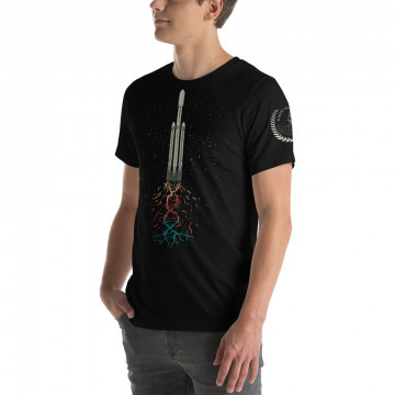 DNA Space Rocket T-Shirt